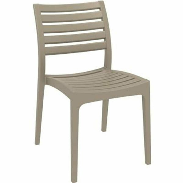 Siesta Ares Outdoor Dining Chair Dove Gray, 2PK ISP009-DVR